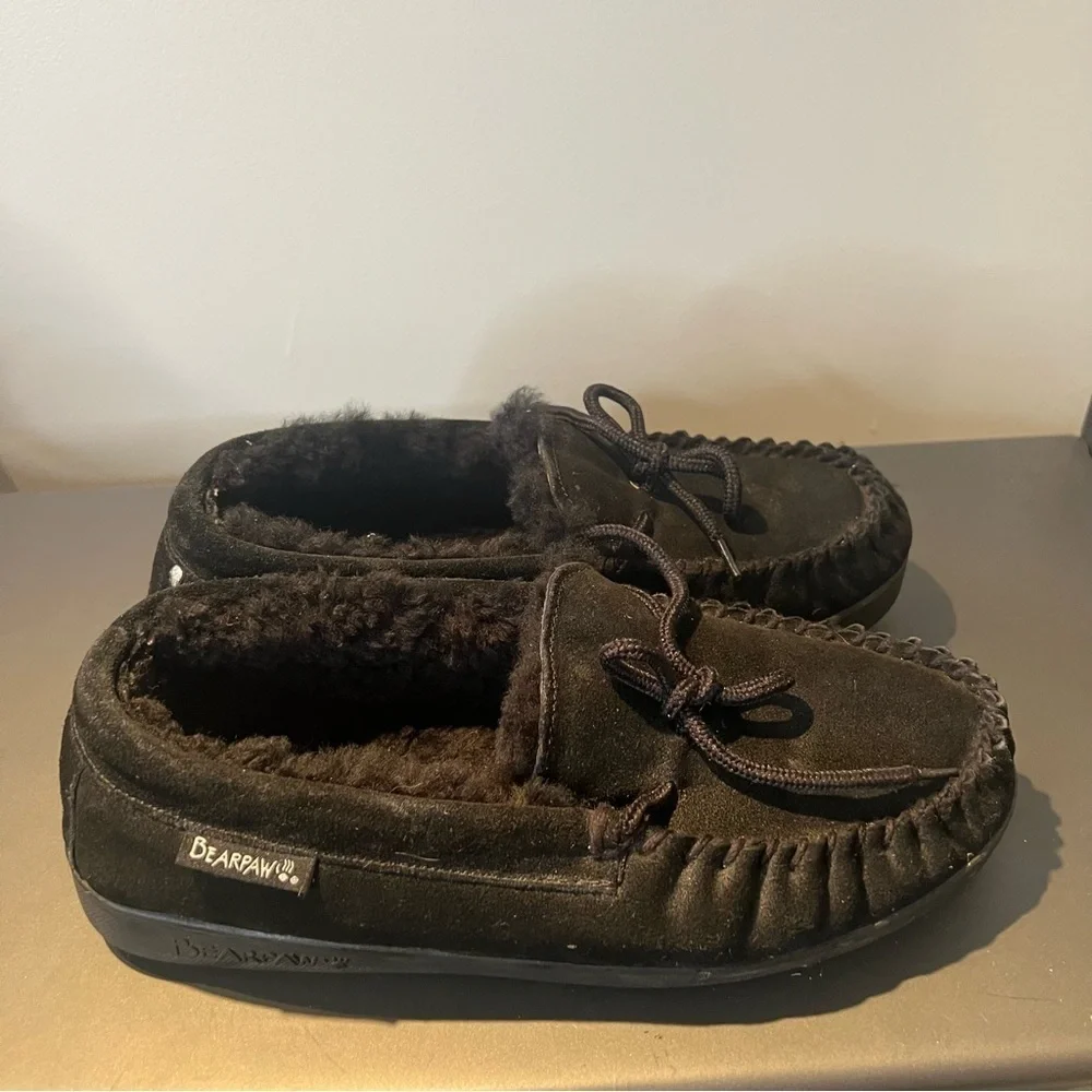 Bearpaw men’s Moc II Slippers size 8 preloved